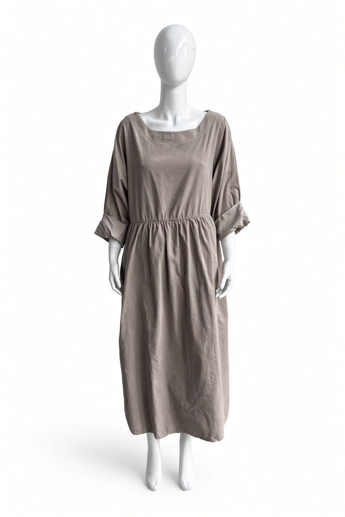 Corduroy Smock Dress Lagenlook