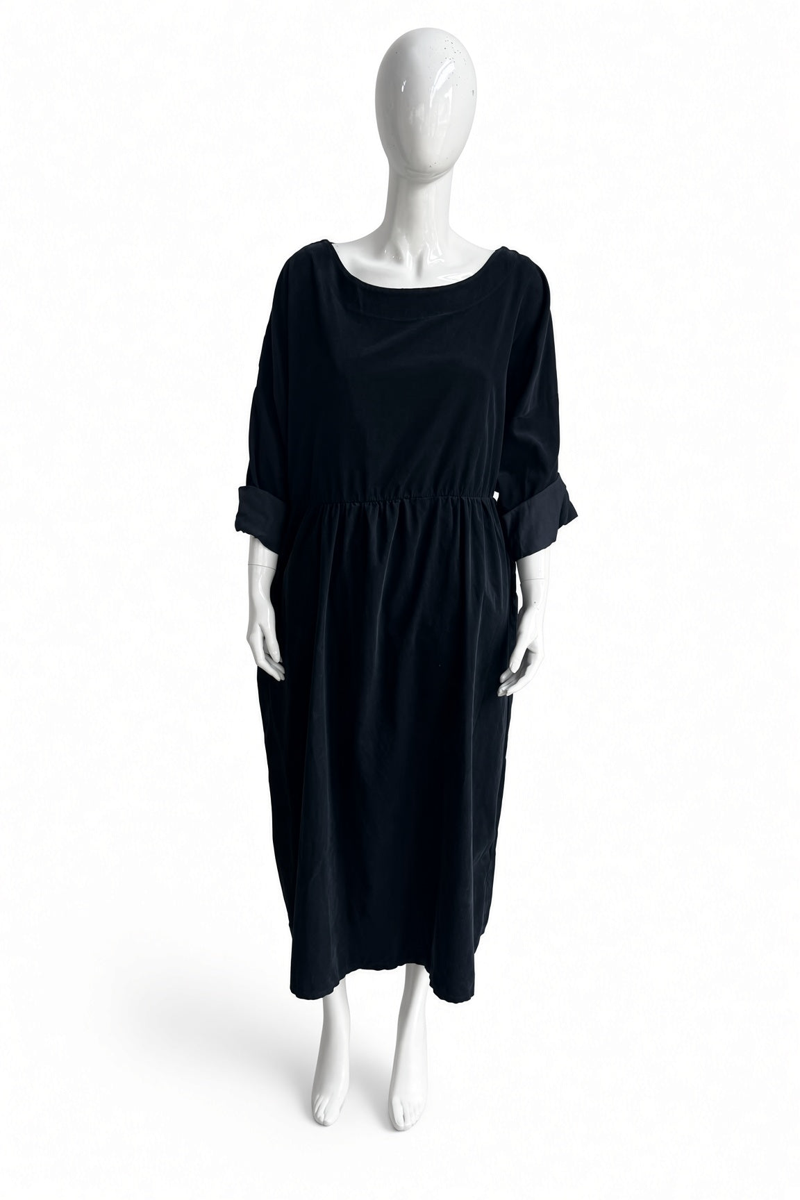 Corduroy Smock Dress Lagenlook