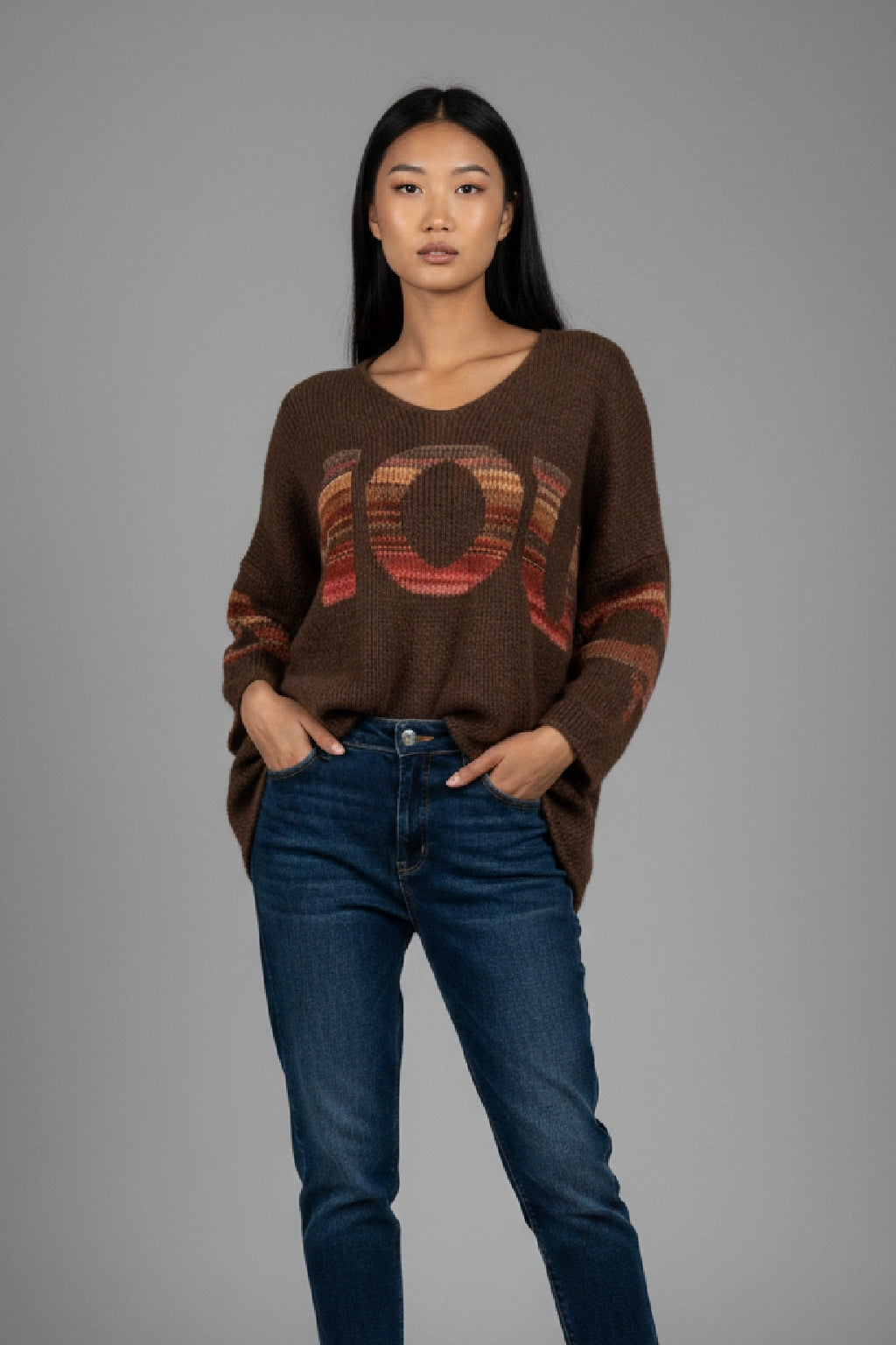 Made in Italy Wool Slouch Amour Jumper