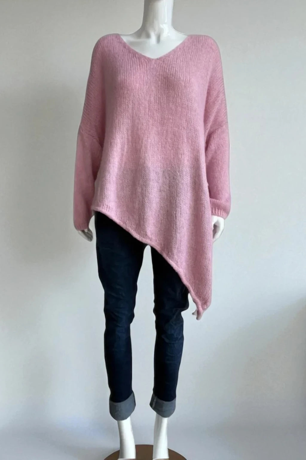 Made in Italy Wool Slant Knit