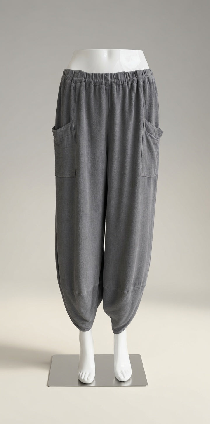 Linen Shelby Barrel Pant
