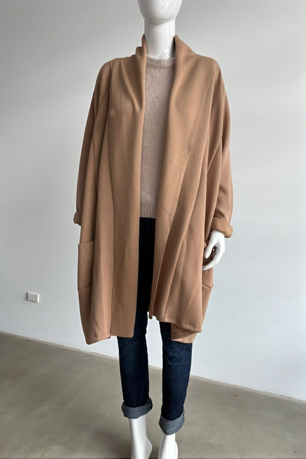 Made in Italy Soft Scuba Jacket