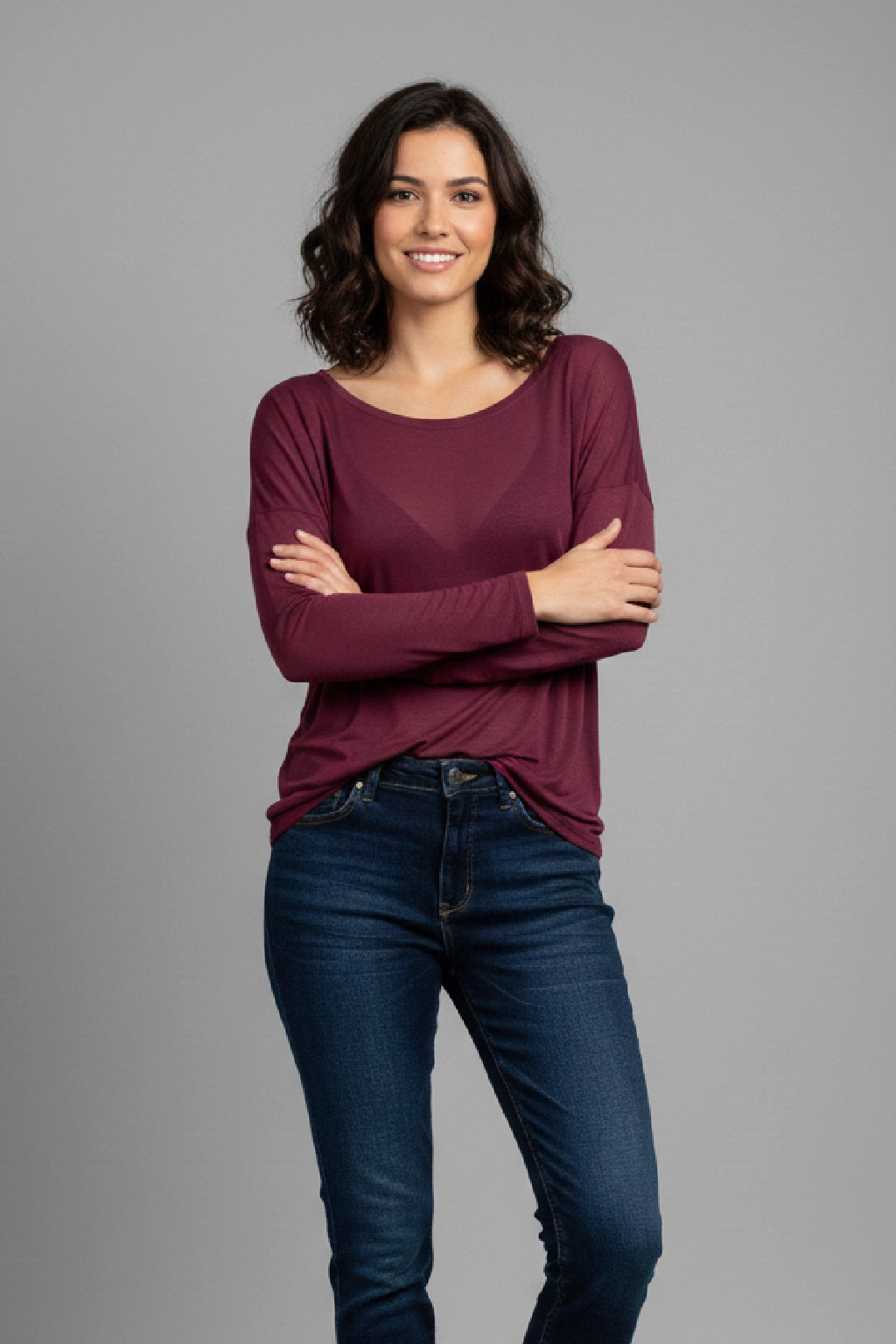 Made in Italy Wool Slouch Amour Jumper