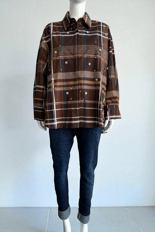 Zetaotto Diamante Check Shirt